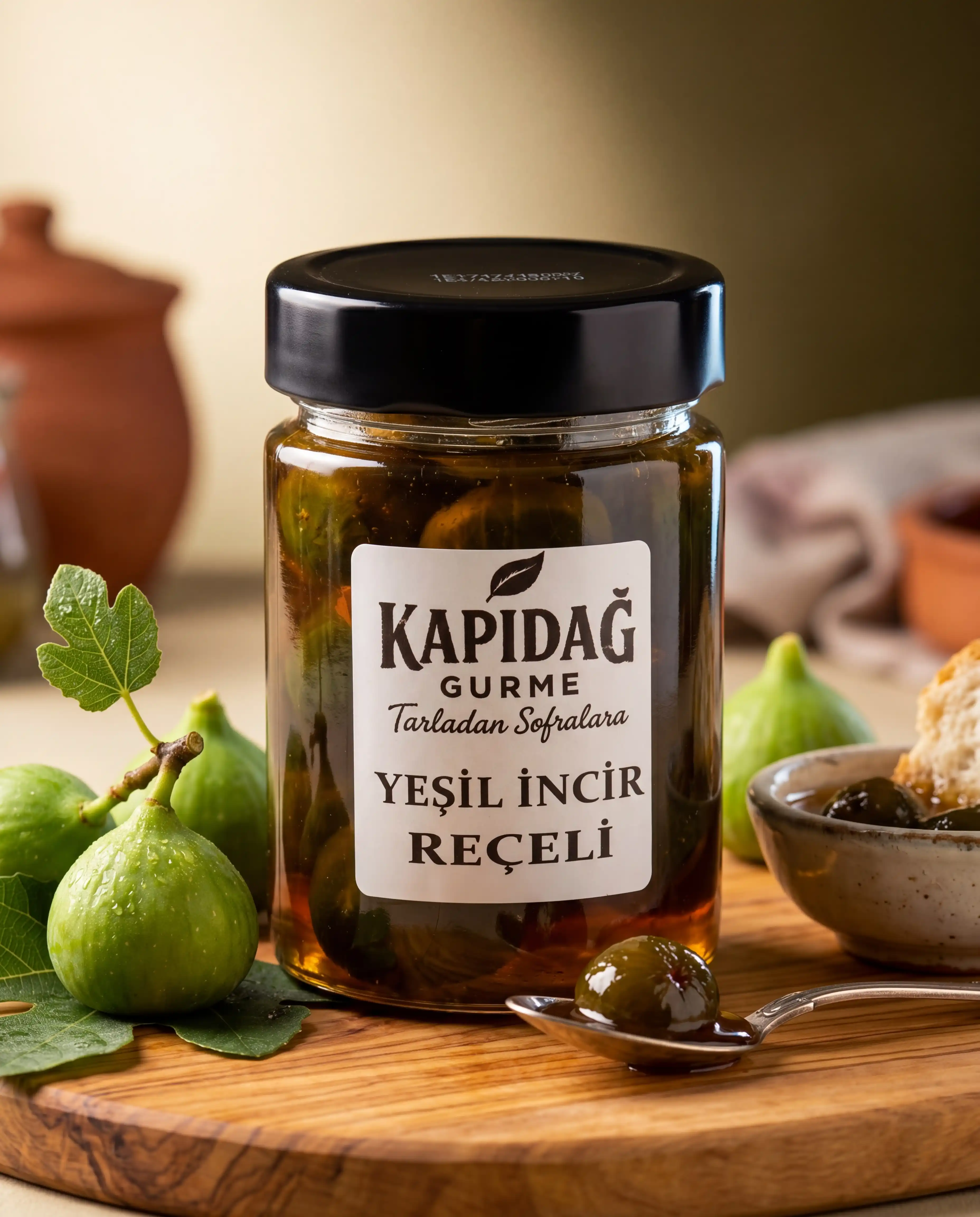 Kapıdağ Gurme Yeşil İncir Reçeli 400 gr 